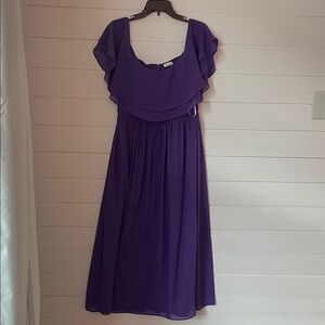 AW Bridal Elegant Purple Women's Dress